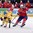 MINSK, BELARUS - MAY 13: Sweden's Gustav Nyquist #41 chases after the puck with Norway's Kristian Forsberg #26 during preliminary round action at the 2014 IIHF Ice Hockey World Championship. (Photo by Richard Wolowicz/HHOF-IIHF Images)

